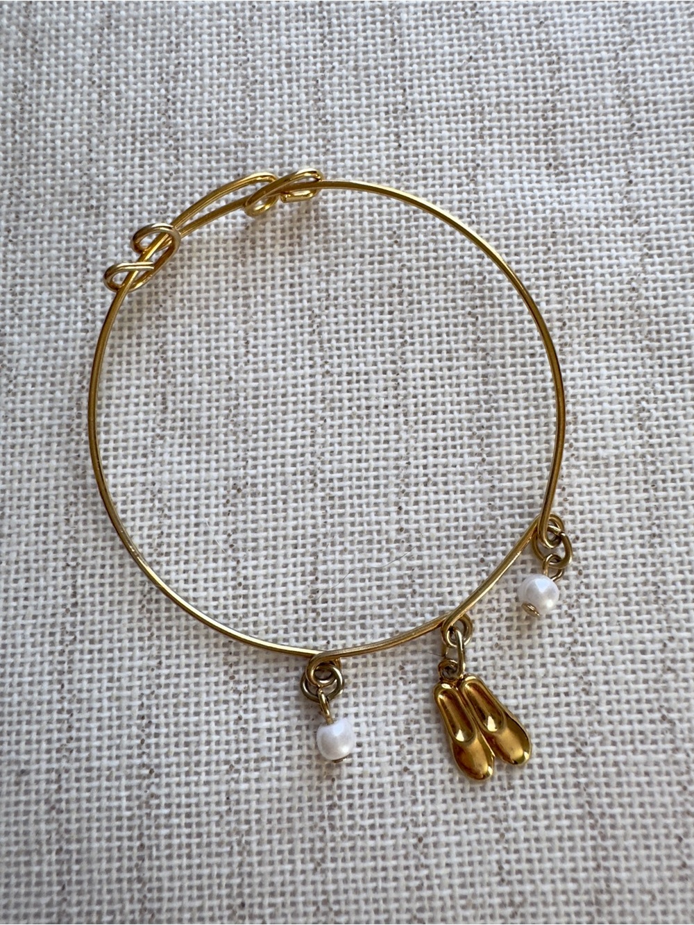 Ballerina Pearl Charm Bracelet Children’s